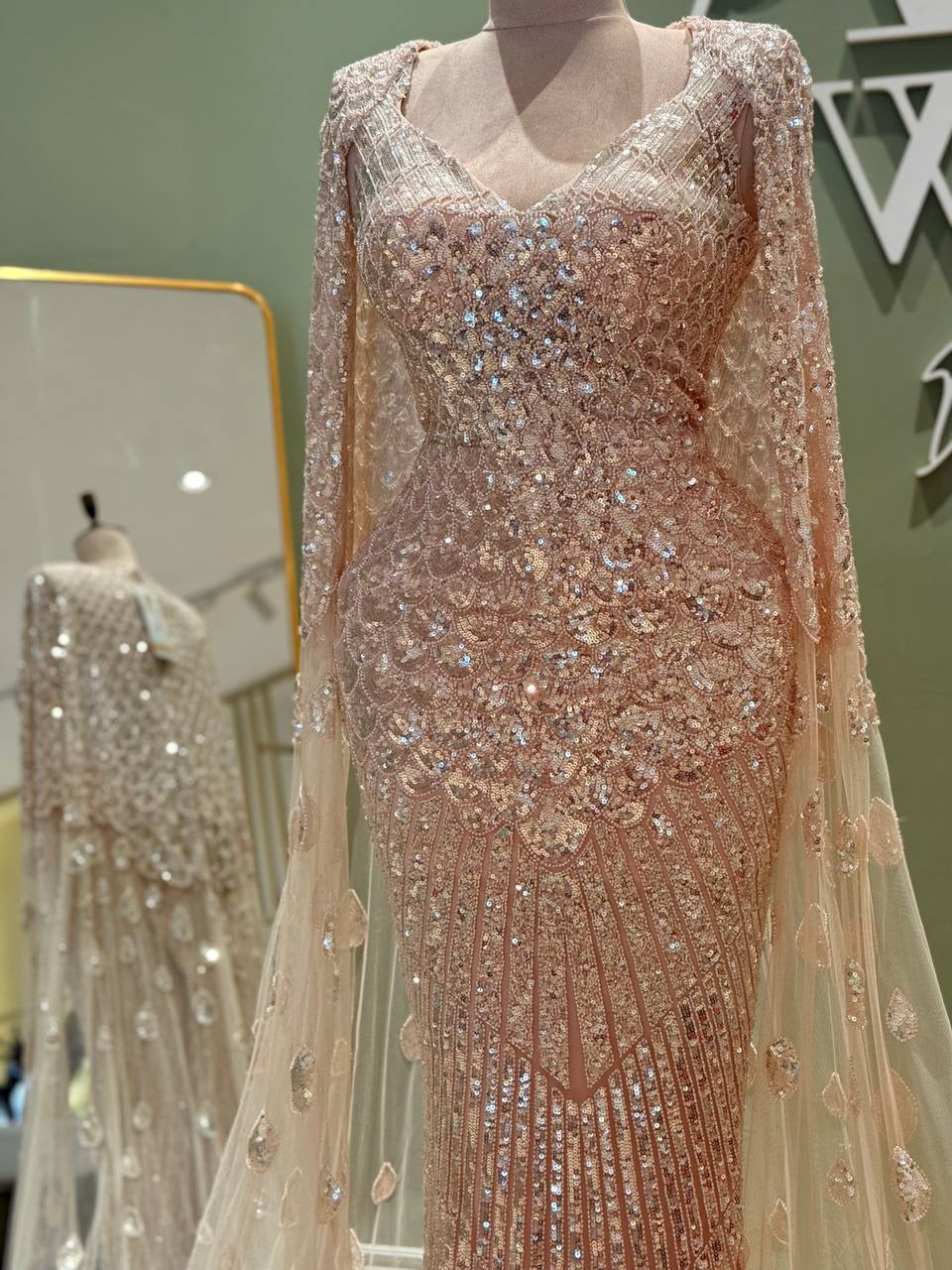 Rosé Opulence Gown