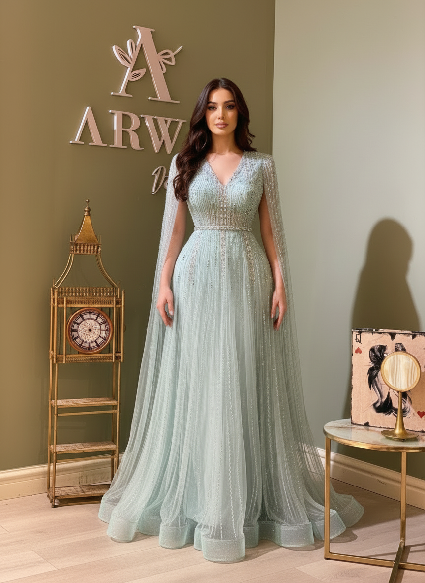 فستان مينت رويال