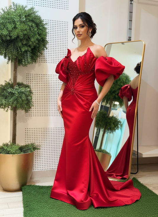 فستان سكارليت ماجيستي