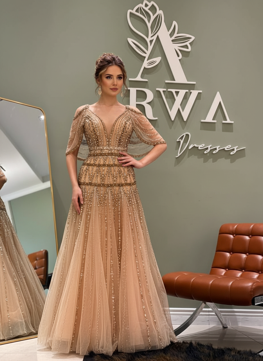 فستان جولدن هارموني