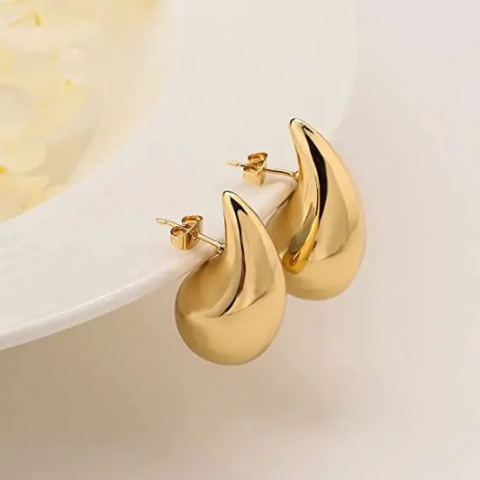 18k Gold plated Waterdrop Earrings