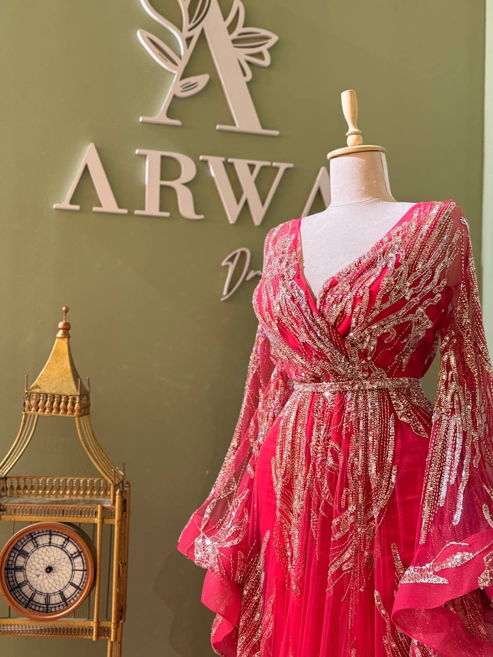 فستان سكارليت إنفيرنو كوتور