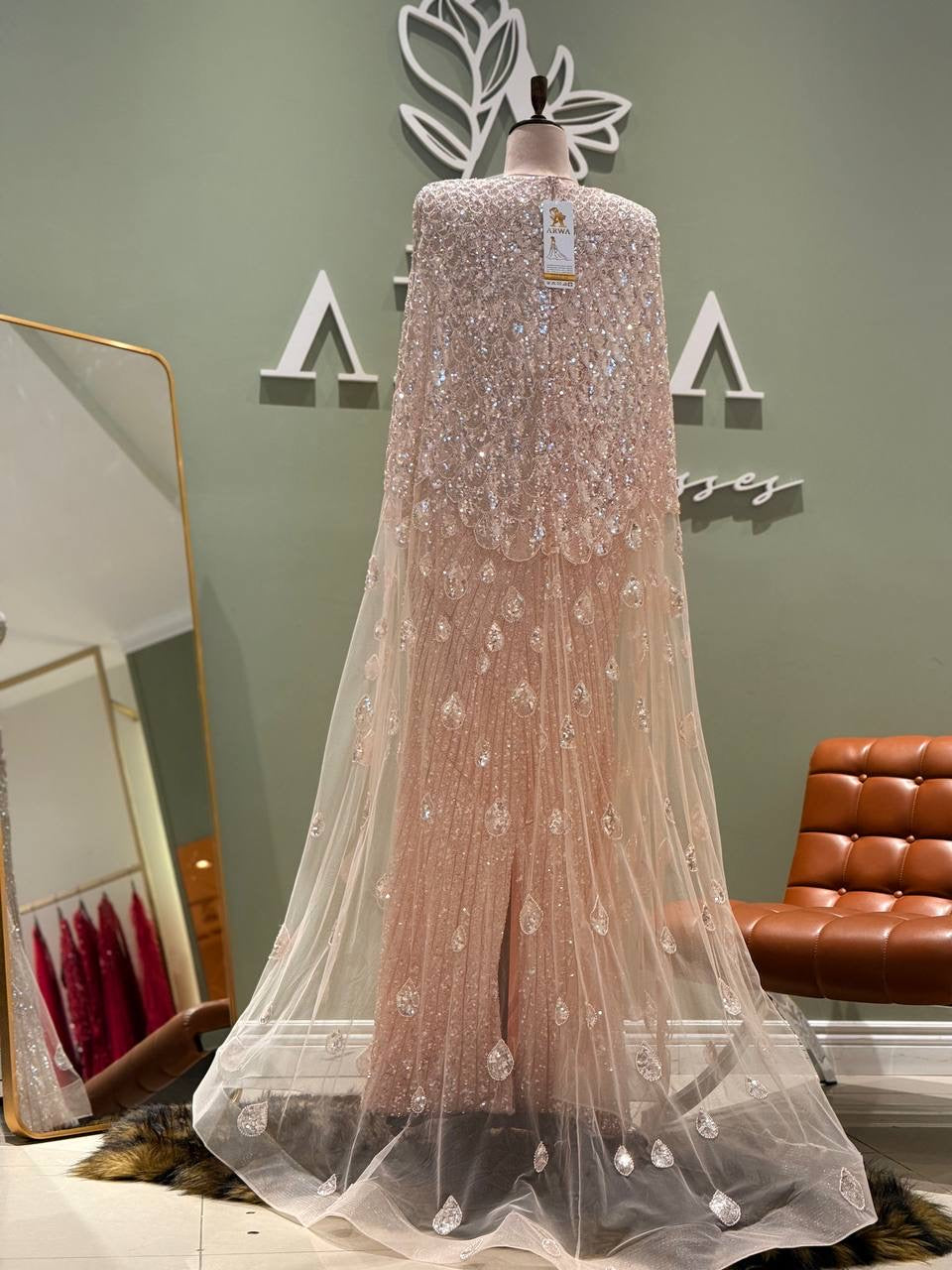 Rosé Opulence Gown