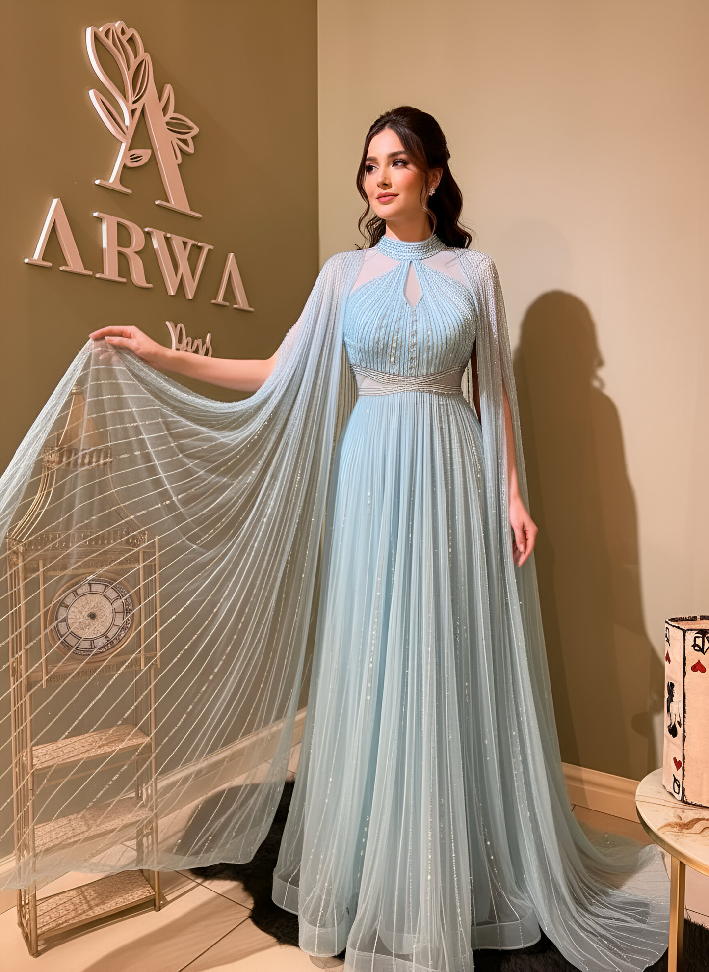 فستان سكاي بلوسوم 