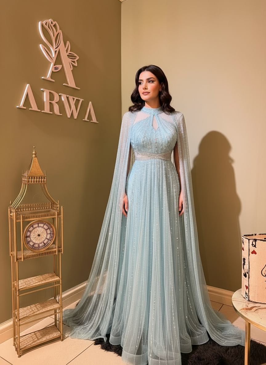 فستان سكاي بلوسوم 