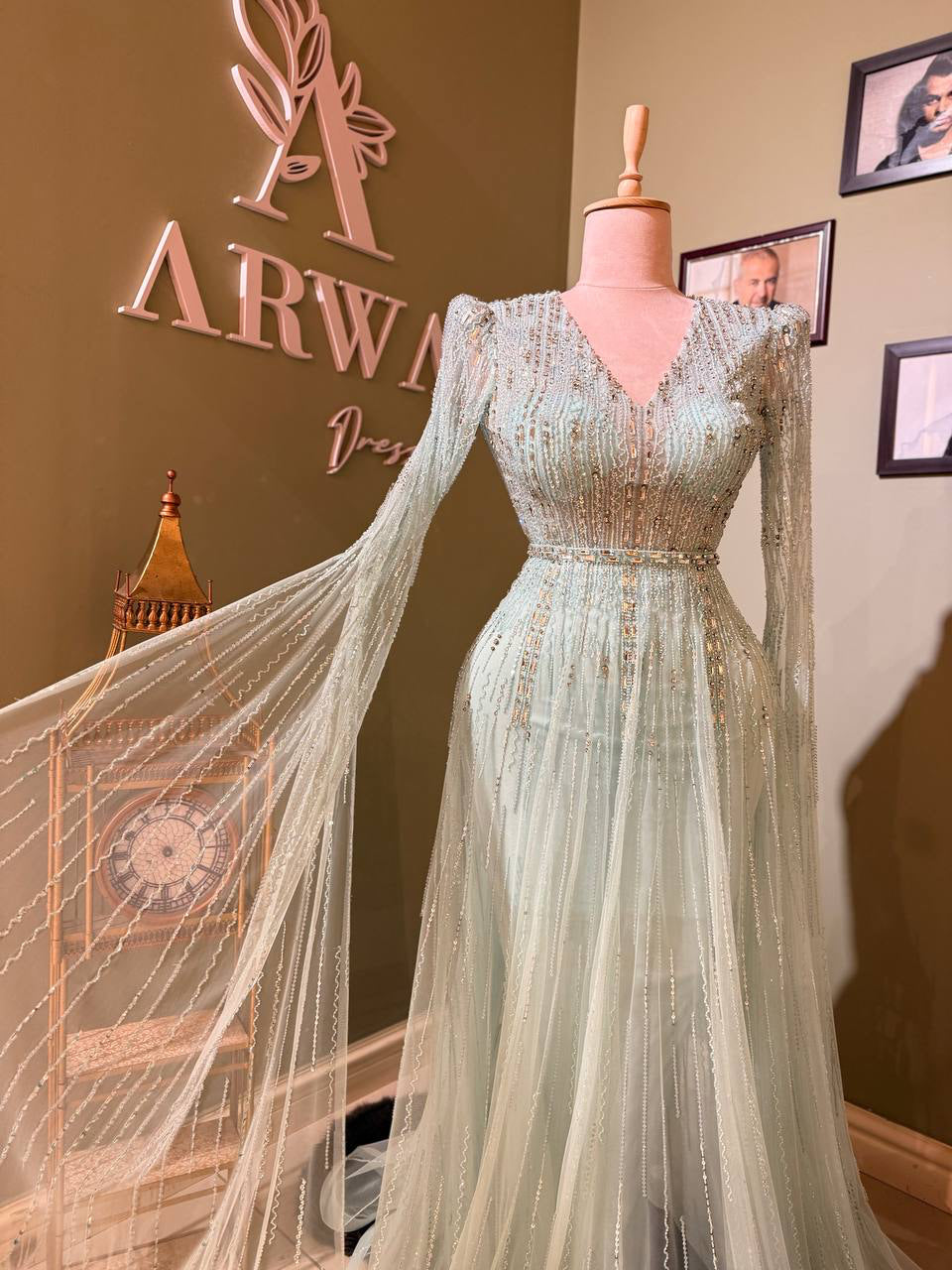 فستان مينت رويال